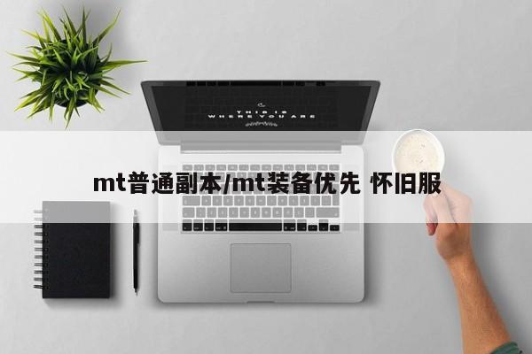 mt普通副本/mt装备优先 怀旧服